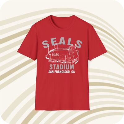 Seals Stadium 1959 Classic Cut Baseball T-Shirt - San Francisco Giants