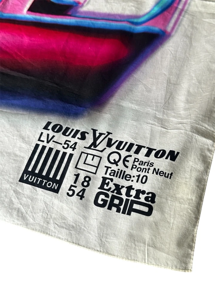 Louis Vuitton LV 3D Bandana x Virgil Authentic 100% Cotton  (Read Description) - Image 3 of 4