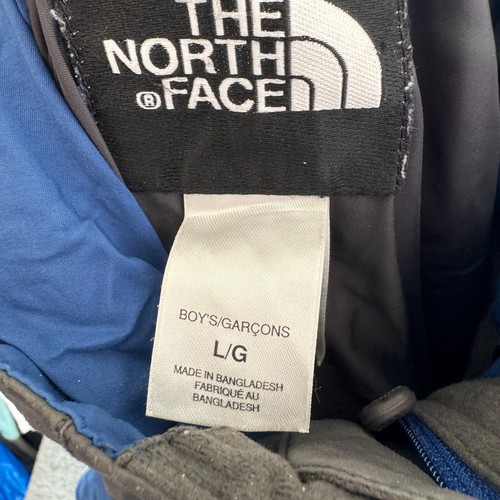 The North Face HyVent TRICLIMATE 3-in-1 Boys Jacket Sz L 14/16 Shell Only Blue - Picture 7 of 14