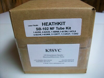 HEATHKIT SB-102 TUBE KIT LESS FINALS | eBay