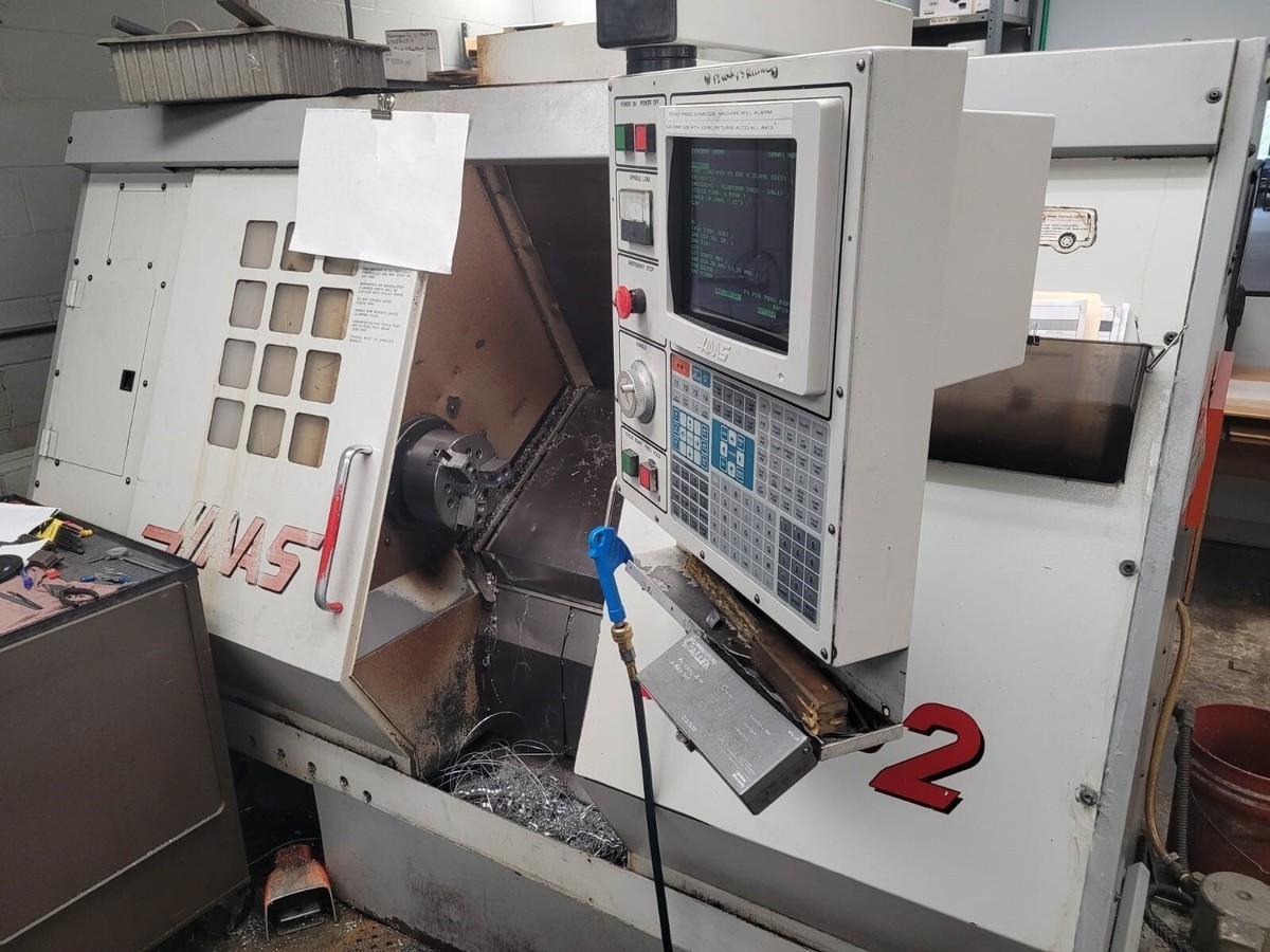 HAAS HL-2 CNC Lathe, 1996 | eBay