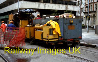 Foto - Manchester: Railgrinding in Arbeit um 1991