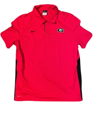 uga nike golf polo