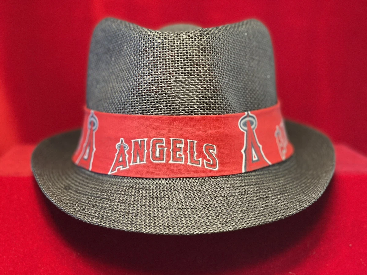Anaheim angels straw hat Clearance