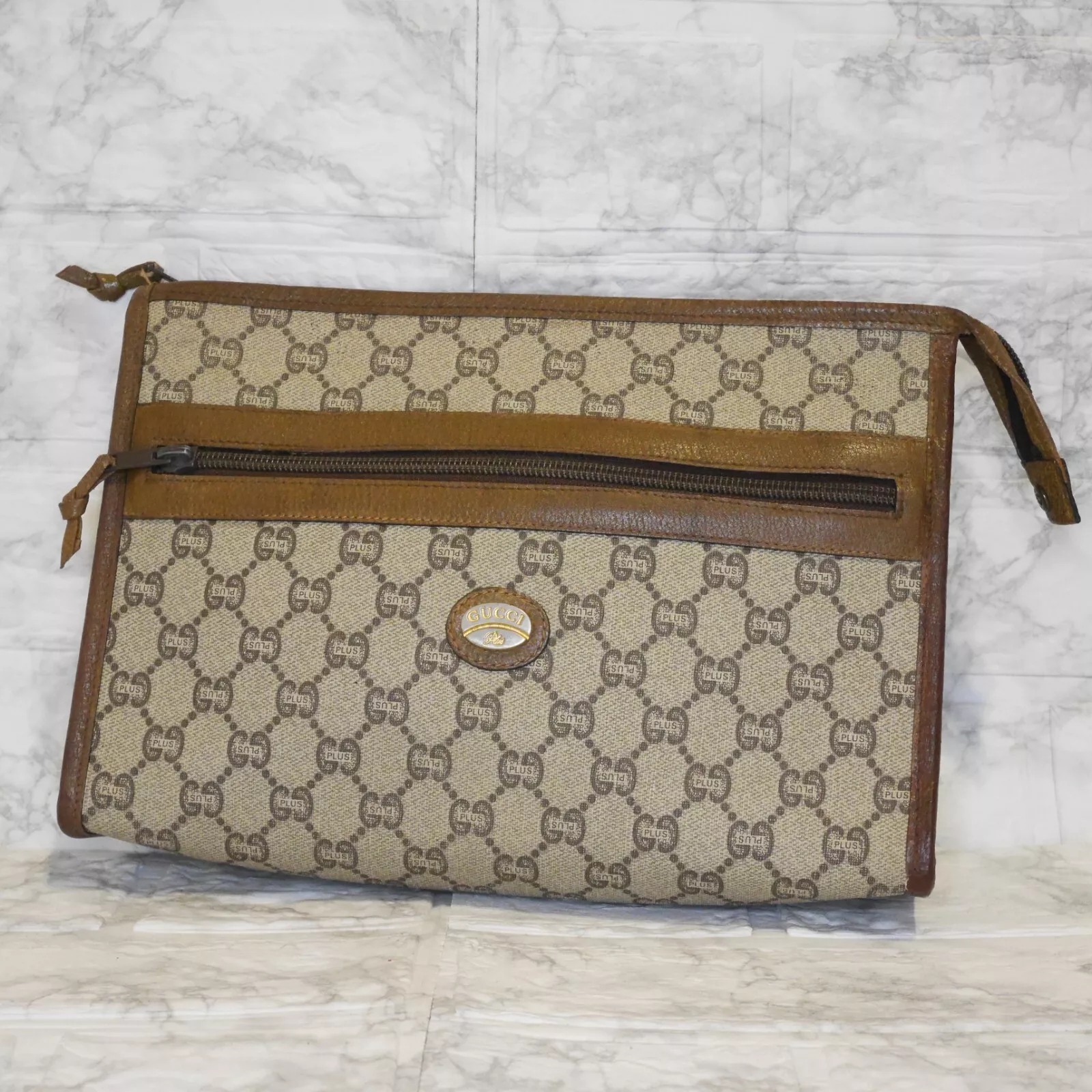 Pochette GUCCI vintage deuxième sac GG du Japon 0287