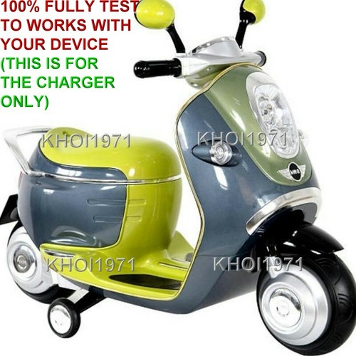 WALL charger AC adapter for ROLLPLAY W338AC-F MINI Scooter E Concept ride on 6V - Picture 2 of 4