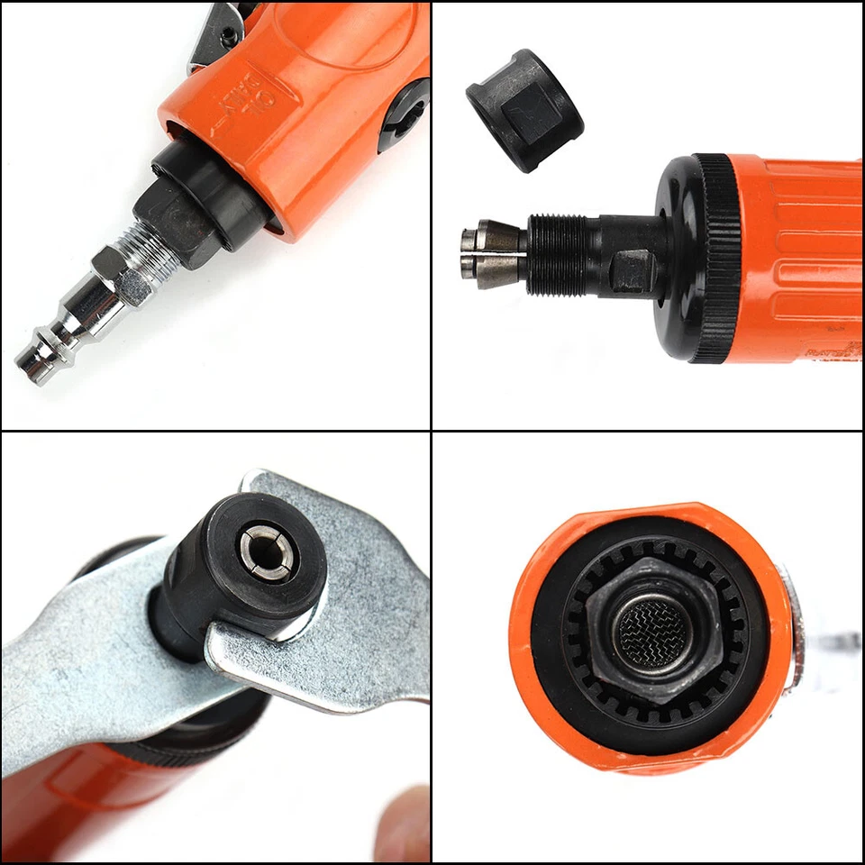 170mm Air Angle Die Grinder 1/8"&1/4" Chuck  Polishing Machine F Polishing Tool - Image 4 of 4