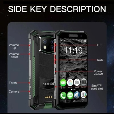 Soyes S10 Max Robust 4G Mini Handys 3,5 Soyes S10 Max Robust 4G Mini Handys 3,5