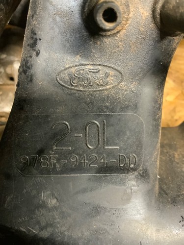 1998 1999 00 2001 2002 2003 FORD ESCORT COUGAR CONTOUR INTAKE MANIFOLD 2.0L DOHC - Picture 2 of 4