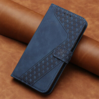 Leder Flip Wallet Case Hülle für Samsung S23 Ultra S22 Plus S21 FE S20 S10 S9