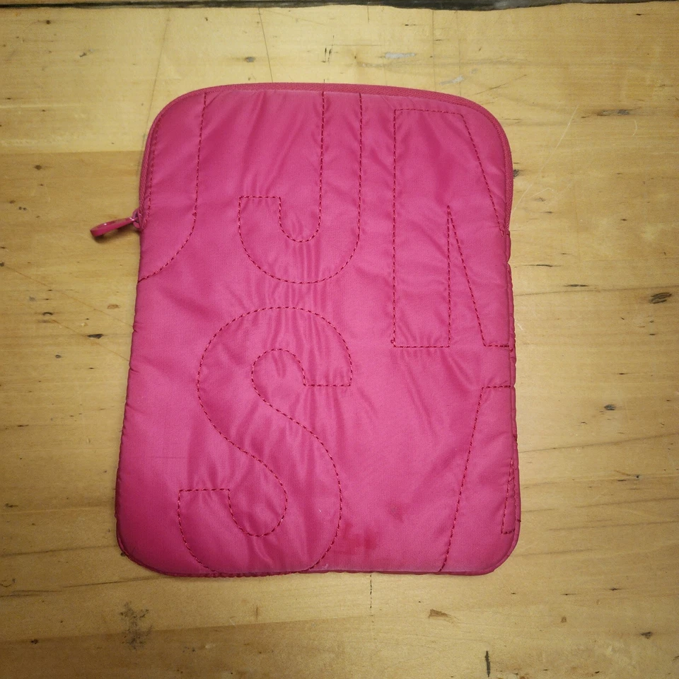 MARC BY MARC JACOBS iPad Case Pink 8” X 10.5” Quilted Nylon - Image 4 of 4