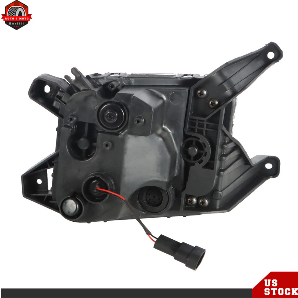 Luces antiniebla LED transparentes para Kia Sportage 2017-2018 luces de parachoques con kits de bisel diestro y derecho Foto 3 de 4