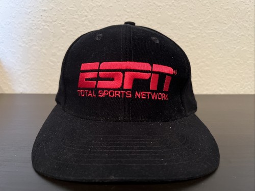 Vintage ESPN Total Sports Network Black 