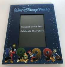 Walt Disney World 1999 Photo Picture 3" x 4" Frame Mickey Pluto Donald 