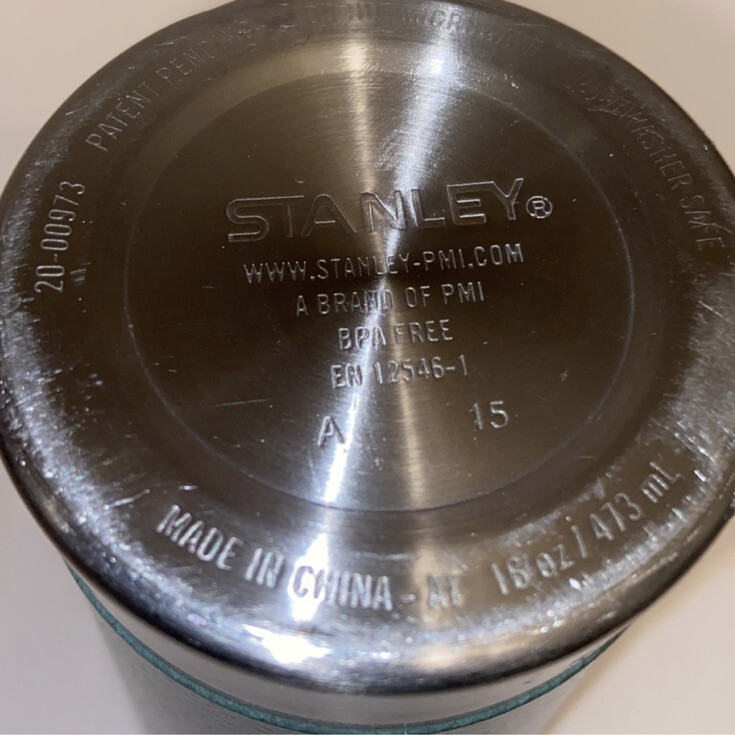 Stanley Adventure Stacking Vacuum Pint 16 oz color Military Green.
