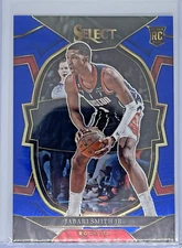 2022-23 Panini Select NBA Jabari Smith JR RC Concourse Blue #69 Houston Rockets