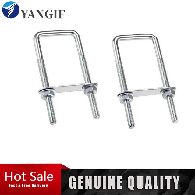 Bulloni a U in metallo acciaio inox per rimorchio auto camper paraurti supporto tubazioni UN12277 Bulloni a U in metallo acciaio inox per rimorchio auto camper paraurti supporto tubazioni UN12277