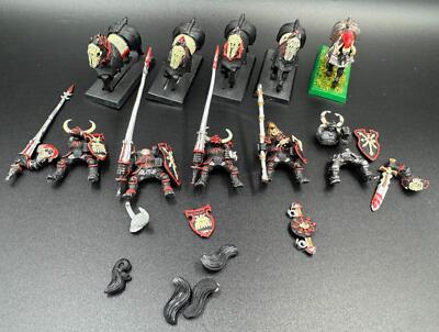 5 klassische Chaos Knights aus Metall 1990er | Warhammer Fantasy Battles