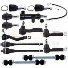 13x Front Ball Joints Tie Rods Idler Arms Kit For 99-00 Chevy Silverado 2500 4WD
