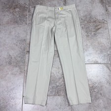 VINTAGE Polo Ralph Lauren Pants 36x32 Tan Chino Khaki Preppy Preston Chino