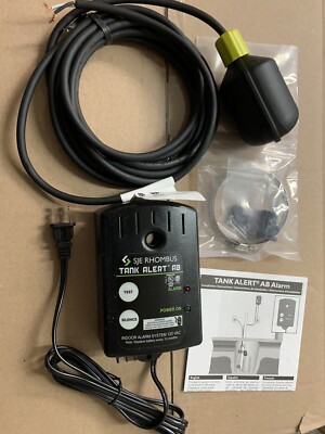 SJE-Rhombus TAAB-01H - Tank Alert  AB High Level Alarm 120v/9v Backup 15' Float