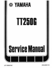 1980 Yamaha TT250G Service Manual