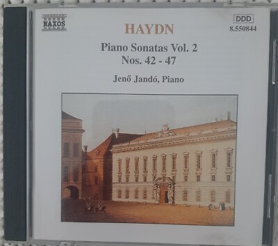 Haydn: Piano Sonatas Vol. 2 Nos. 42-47 Jeno Jando (1993, Naxos 8.550844)