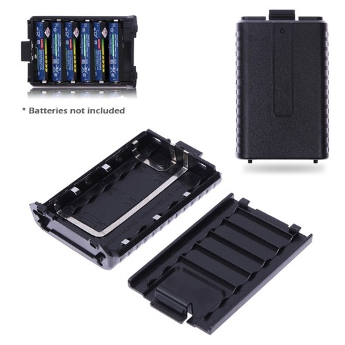 Replacement 6x AAA Batteries Pack for Shell Box for UV-5R 5RE Two Way Ra - Zdjęcie 2 z 8