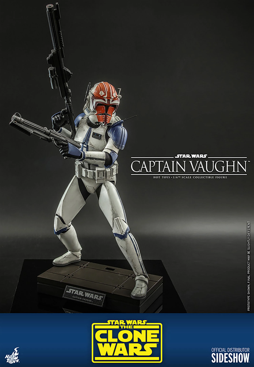 ホットトイズ 1/6 スター・ウォーズ キャプテン・ヴォーン TMS065 STAR WARS: CLONE WARS~CAPTAIN VAUGHN~SIXTH SCALE FIGURE~TMSO65~HOT