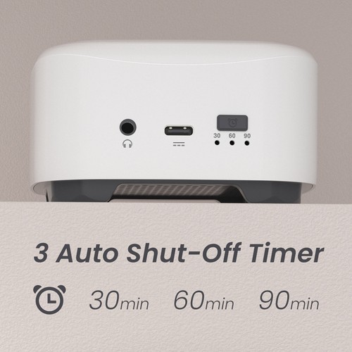 White Noise Nature Sound Machine Sleep Aid Sound Sleeping Machine Therapy Relax - Picture 3 of 14