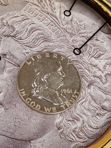 1961 P  FRANKLIN HALF DOLLAR SILVER PROOF TP-5368