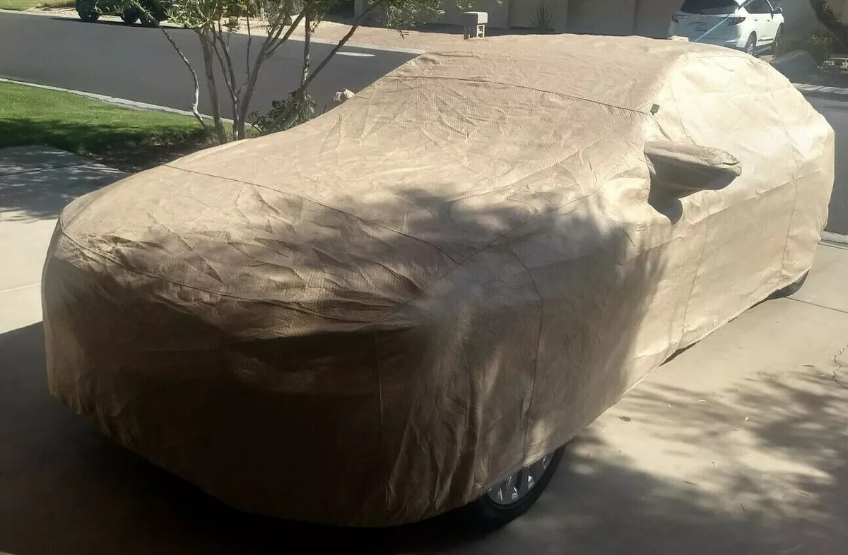 Covercraft Custom Fit Tan Flannel Series Vehicle Cover, Tan - 4