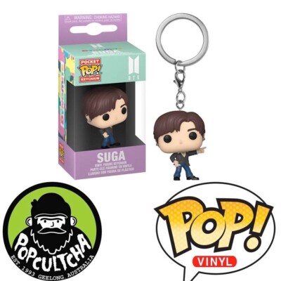 BTS Suga Dynamite Pocket Pop! Vinyl Keychain 