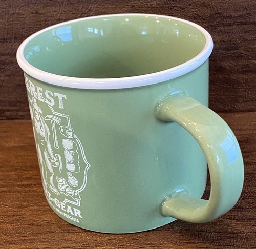 Disney Parks Expedition Everest  Summit Gear 3" Green Coffee Mug/Cup-2021 Yeti - Picture 3 of 8