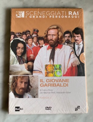 DVD ''IL YOUNG GARIBALDI '' VERSIEGELTE EPISODE 3 DREHBÜCHER RAI FRANCO ROSSI