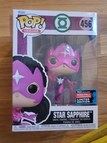 Funko Pop! Star Sapphire - Heroes # 456 Limited Edition 2022 Fall Convention