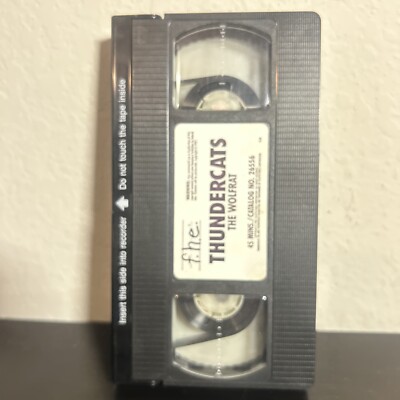 Thundercats The Wolfrat VHS 1985 Family Home Entertainment Movie