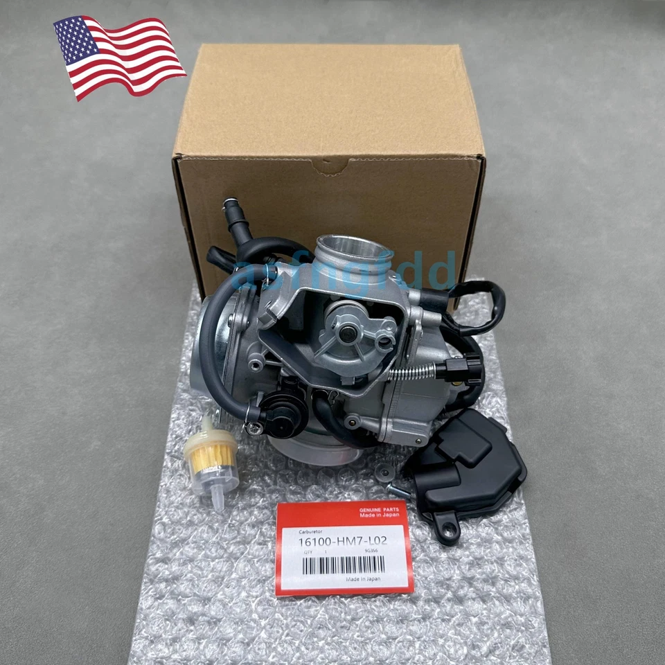 Nuevo carburador para Honda Foreman 400 FourTrax Foreman 400 16100-HM7-L02 ATV EE. UU. Foto 3 de 4