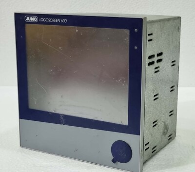 USED JUMO LOGOSCREEN 600  706520/19-110-23/260 PAPERLESS CHART RECORDER 00667437
