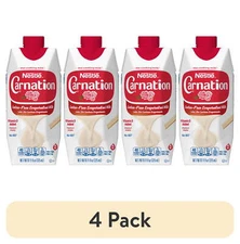 (4 pack) Nestle Carnation Lactose-Free Evaporated Milk for Easter Baking