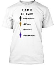 Same Crime T-Shirt Made in the USA Size S to 5XL