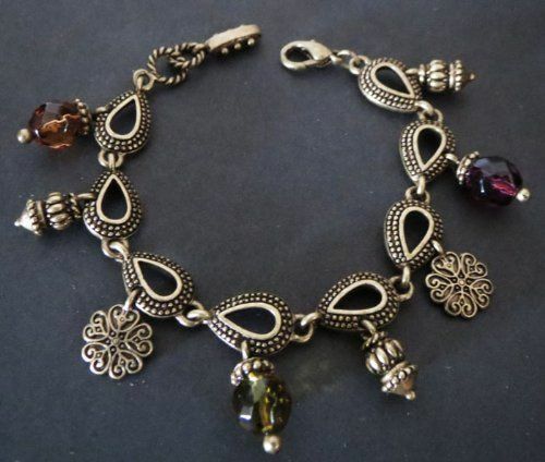 premier designs dressed to thrill Great New Jewelry Gold Crystal Charm 