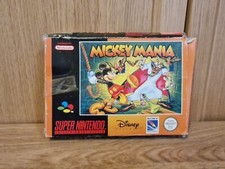 Thumbnail of ebay&reg; auction 225775275127 | PAL Super Nintendo SNES MICKEY MANIA