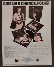 STEVE MARTIN print ad - 1978 Wild & Crazy Guy  album promo 11x14