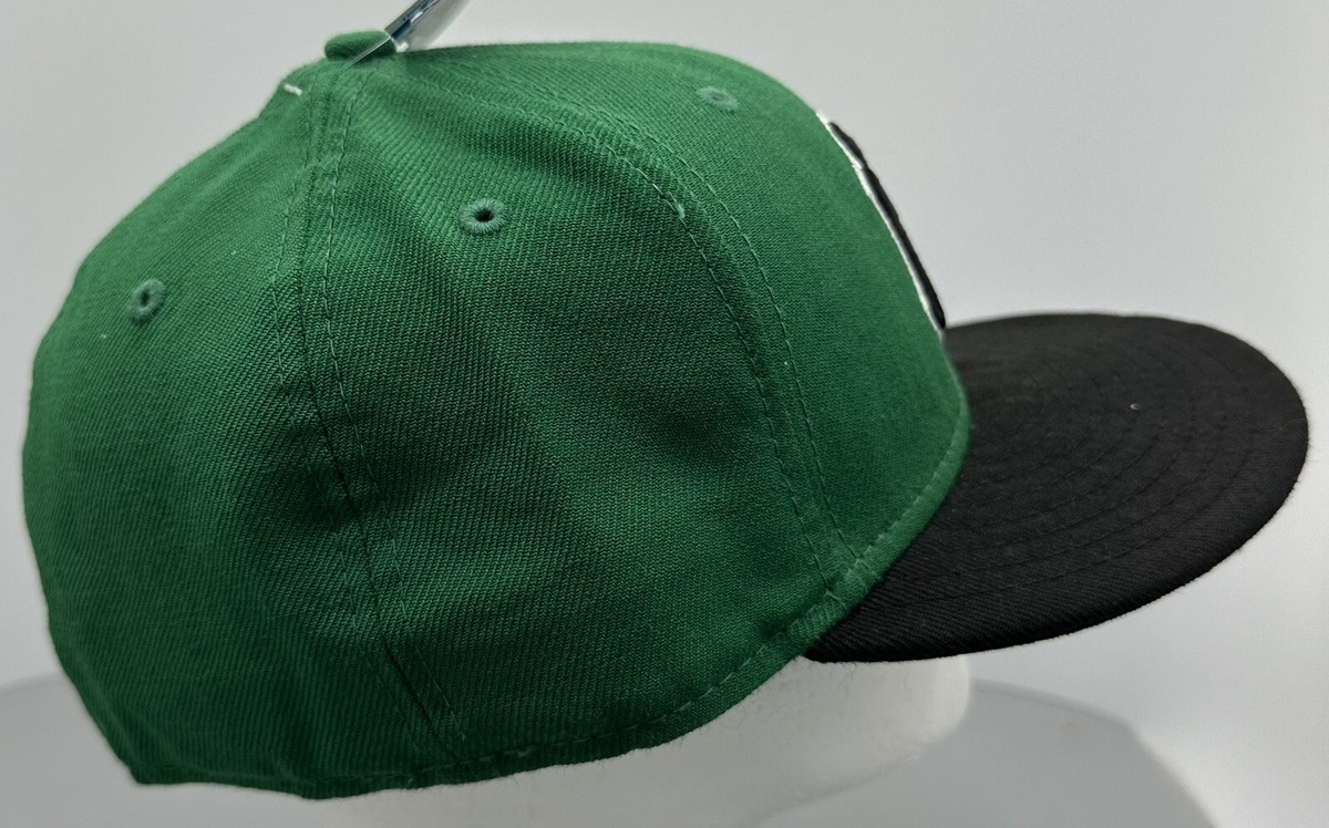 New York NY Yankees New Era 59Fifty Fitted Hat GREEN/BLACK