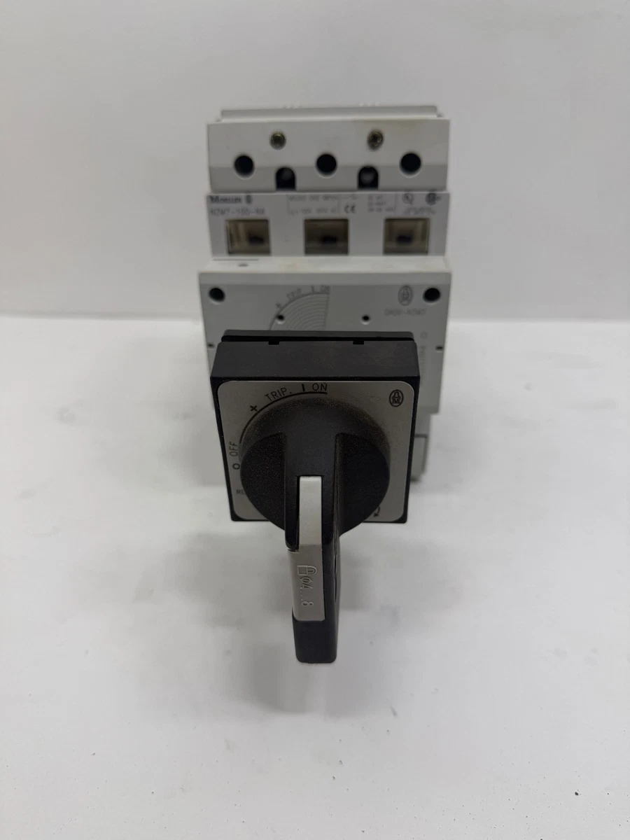 Moeller NZM7-100-NA Molded Case Switch 100A 600V AC DAOV-NZM7 Rotary Handle