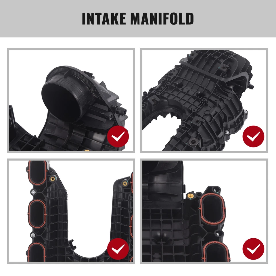 Engine Intake Manifold Fits Mercedes-Benz CLS550 GL450 GL550 S550 SL550 S63 AMG - Image 2 of 4