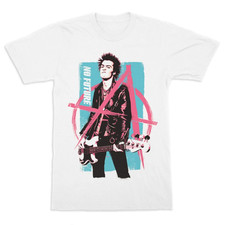 Vtg Sid Vicious No Future Short Sleeve Cotton White All Size Unisex Shirt
