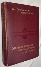 1897 Slaap: fysiologie, pathologie, hygiëne en psychologie door De