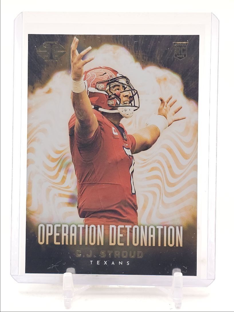 C.J. STROUD 2023 ILLUSIONS OPERATION DETONATION ROOKIE TEXANS RC Q6089
